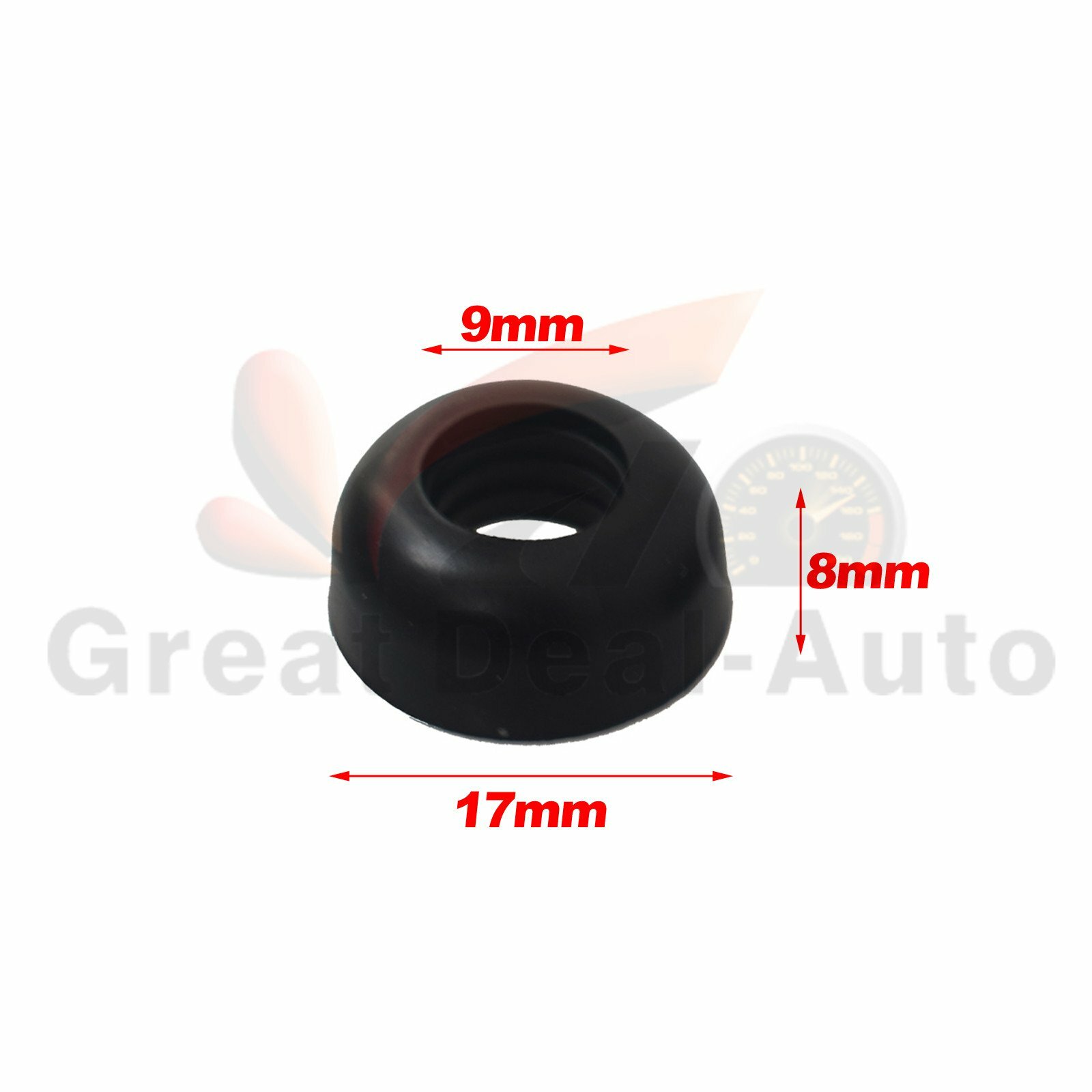 Bull Nose Rubber BBQ Bottle Gas Seal Dome Shaped O Ring Gas LPG