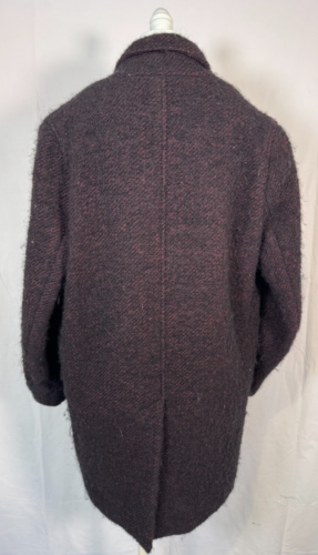 $750 Isabel Marant Etoile Dante Boucle Brown Wool Alpaca Blend Coat Jacket Sz S - Picture 2 of 21