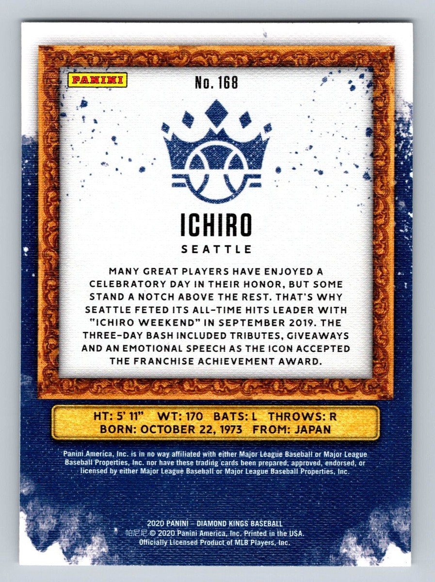 2020 Panini Diamond Kings #168 Ichiro | eBay