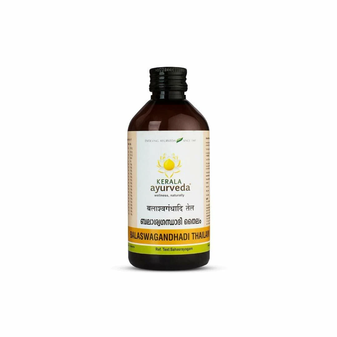 Kerala Ayurveda Balaswagandhadi Thailam 200 ml Herbal Ayurvedic Oil Tail