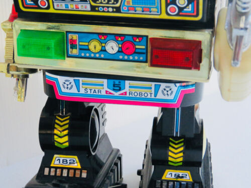 ROBOT JOUET SON AI "STAR ROBOT" TAÏWAN 1985 - Foto 15 di 19