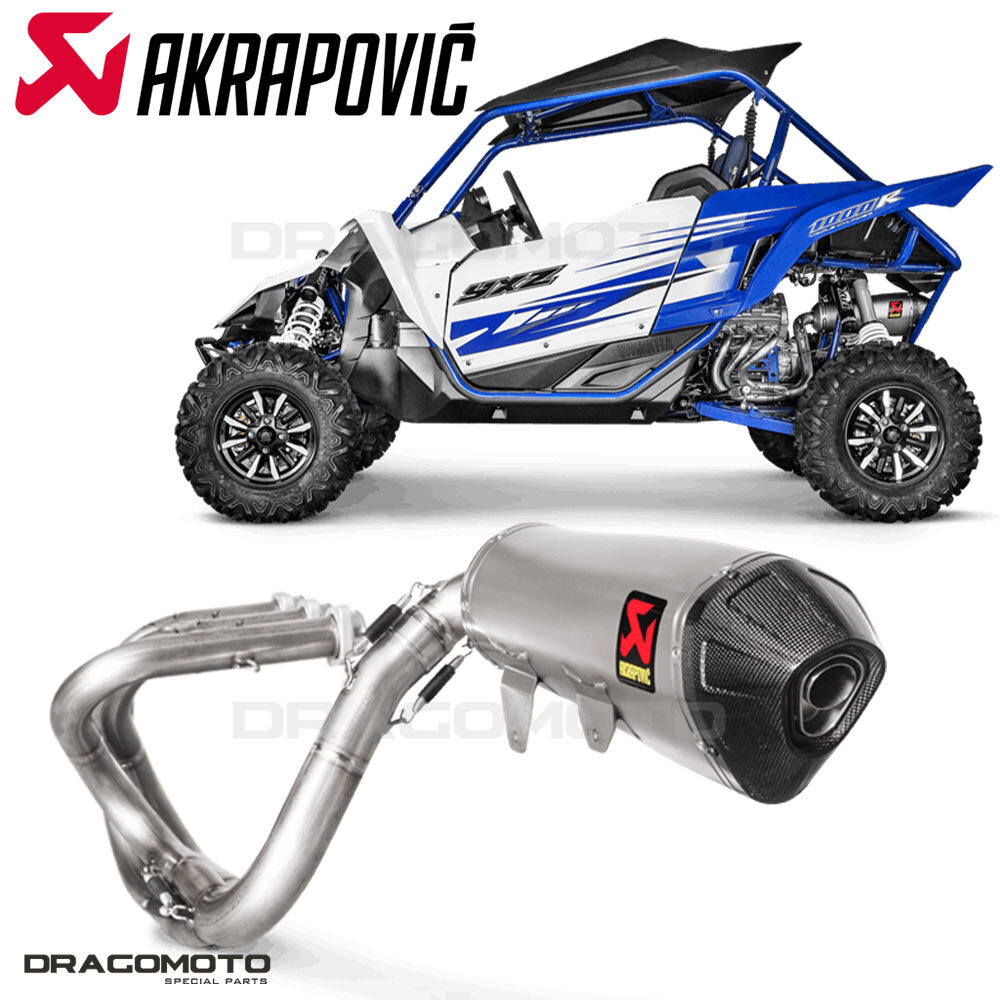 YAMAHA YXZ1000R 2016-2022 Full exhaust AKRAPOVIC Evo RC S-Y10E5