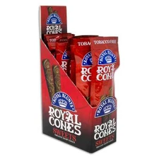 ROYAL CONES Organic Cones SWEET Flavor Pre Rolled - (Full Box of 10 Packs)