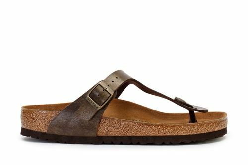 birkenstock gizeh golden brown