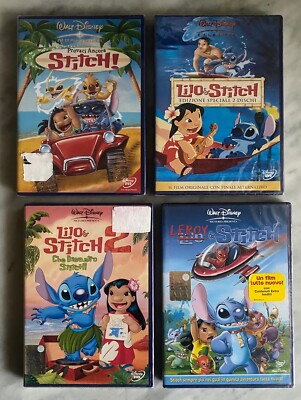 DVD ''LILO & STITCH'' VERSIEGELT KOMPLETTE SERIE LEROY EDITION VERKAUF DISNEY ITALY