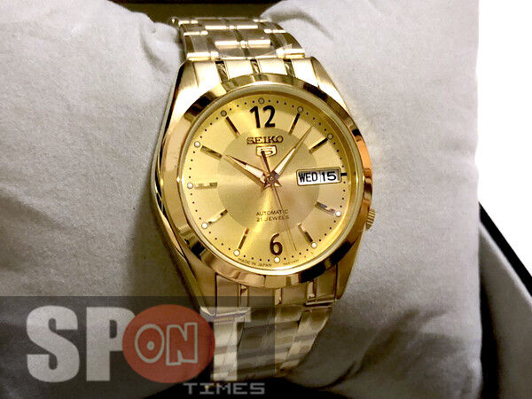 seiko gold watch automatic