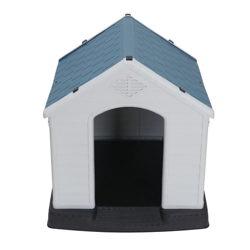 28 Zoll/32 Zoll H Outdoor Hundehaus wetterfest Tierheim Hundeheuche 4 Farben - Bild 9 von 73
