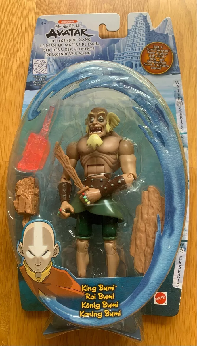 Avatar the last airbender KING BUMI 6 action figure Water Series in box