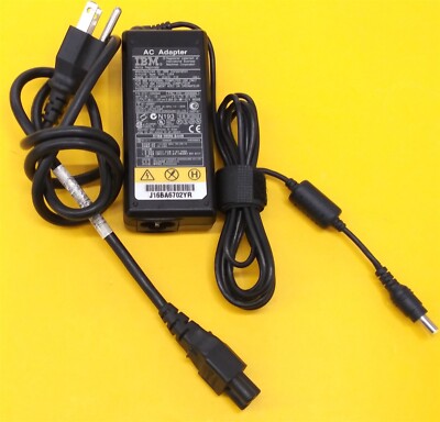 ⭐️⭐️⭐️⭐️⭐️ *READ DESCRIPTION* Laptop Power Adapter Block with Cables ...
