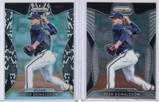 JOSH DONALDSON 2019 PRIZM SNAKE SKIN PRIZM 24/50 + BASE - MINNESOTA TWINS