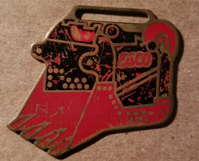 Vintage Esco Earth Moving Bucket Advertising Watch Fob 