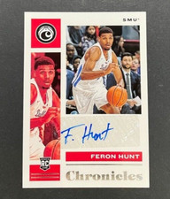 2021 Panini Chronicles - Feron Hunt #CR-FHU SMU Mustangs - ROOKIE AUTO