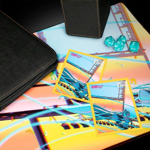 Hatsune Miku 10th Anniversary Deck Protector Sleeves - 100 Ct for TCG Fans - Picture 2 of 11