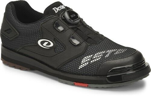 Dexter SST 8 Power Frame BOA Grey/Black Mens Bowling Shoes - Afbeelding 1 van 8