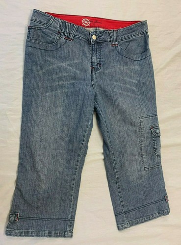 COTTON GINNY WOMENS JEANS CAPRIS PANTS 