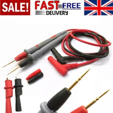 For Universal Digital Multimeter Multi Meter Test Lead Probe Wire Pen Cable UK