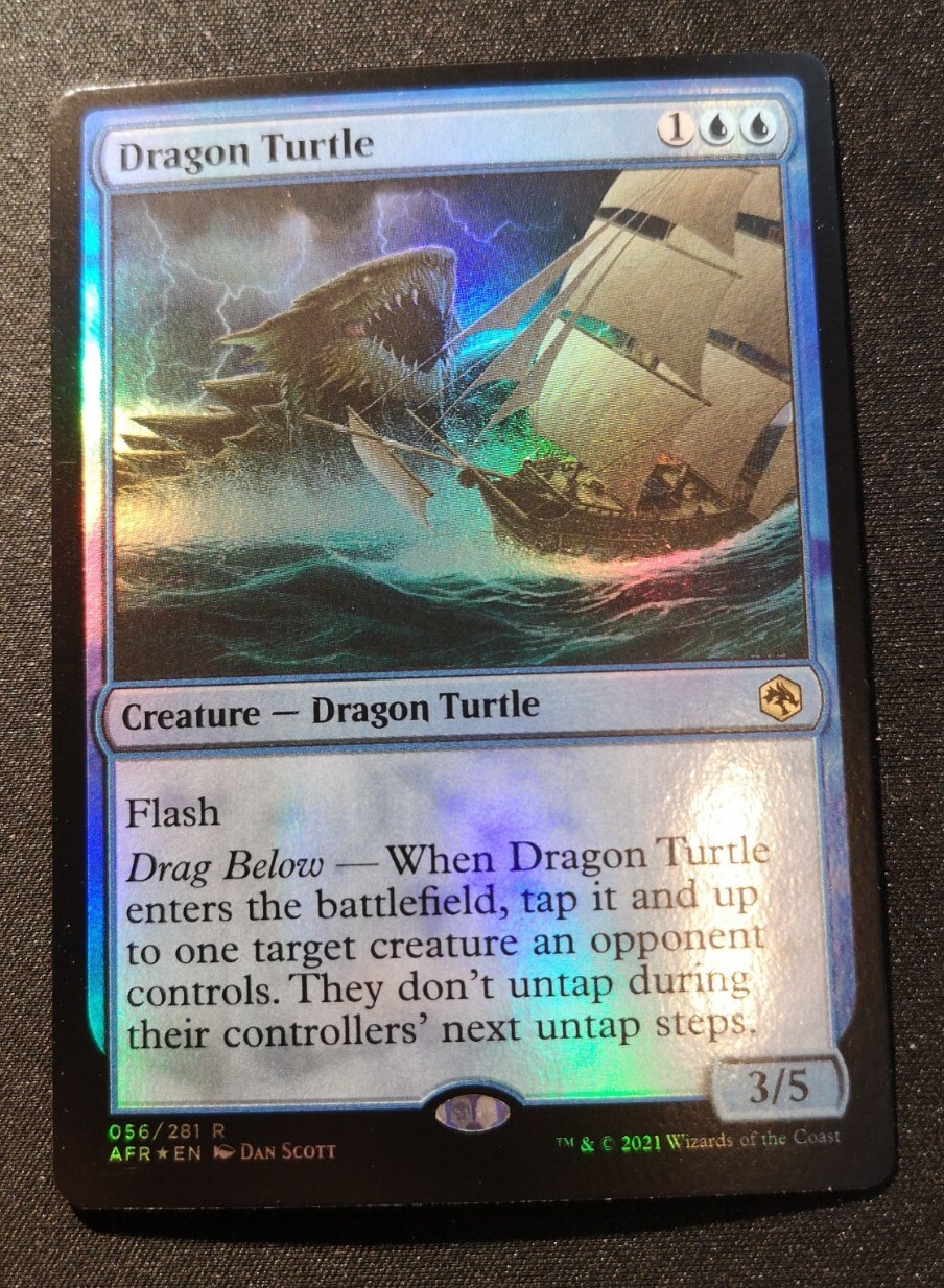 Dragon Turtle - Foil - AFR - MTG - EN - NM - 056/281