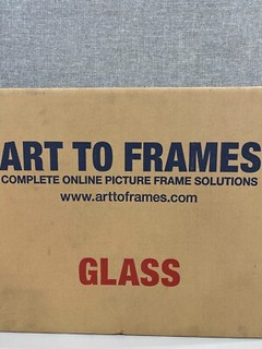 Art To Frames Red Cherry (Real Wood) w/ Gold Beading
