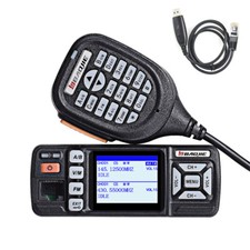 Baojie BJ-318 Autoradio Mobile 25W Dual Band Autoradio FM BJ318 con Cavo USB