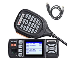 Baojie BJ-318 Car Mobile Radios 25W Dual Band FM Radio with Programming Cable