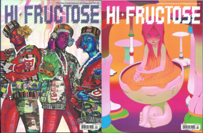 HI-FRUCTOSE THE NEW CONTEMPORARY ART MAGAZINE  VOLUME 65 & 68 BOTH NEW UNREAD