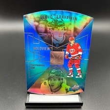2023-24 Upper Deck Extended SPX Holoview #22 Teuvo Teravainen Hurricanes
