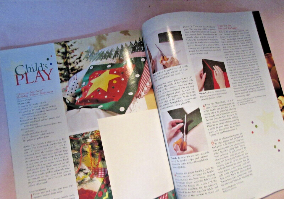 VTG.1997 Better Homes & Gardens HOLIDAY DECORATING, IDEAS+ MAGAZINE-Pg ...