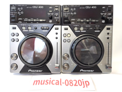 Pioneer DJ CDJ-400 Pair Digital CD Player DJ Turntable CDJ Pioneer DJ CDJ-400 Pair Digital CD Player DJ Turntable CDJ