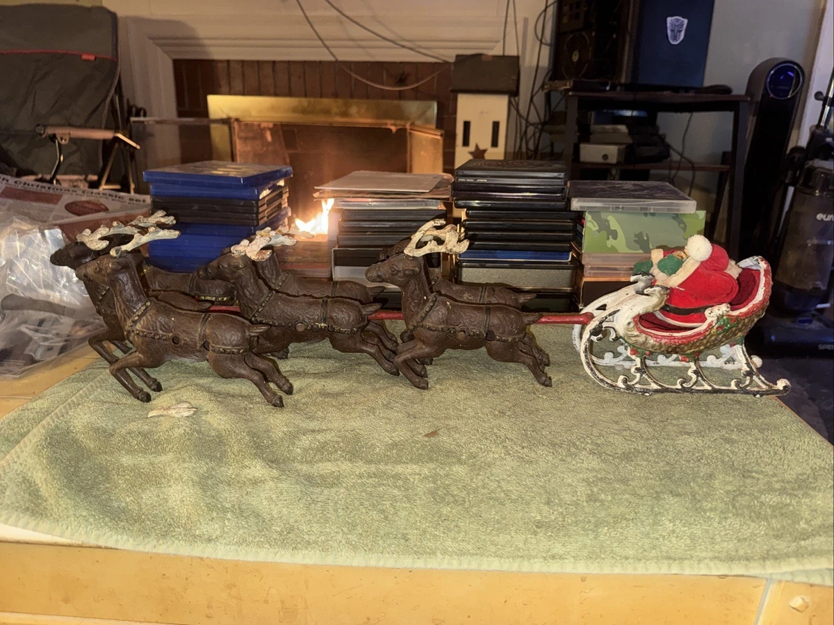 アンティーク 1930's トナカイのフィギュア 1930 Year Manufactured Collectible Holiday & Seasonal Figurines