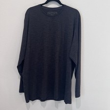 Anetik Premium Upf 30 Long Sleeve Mens 3XL Gray Performance Fishing Vint