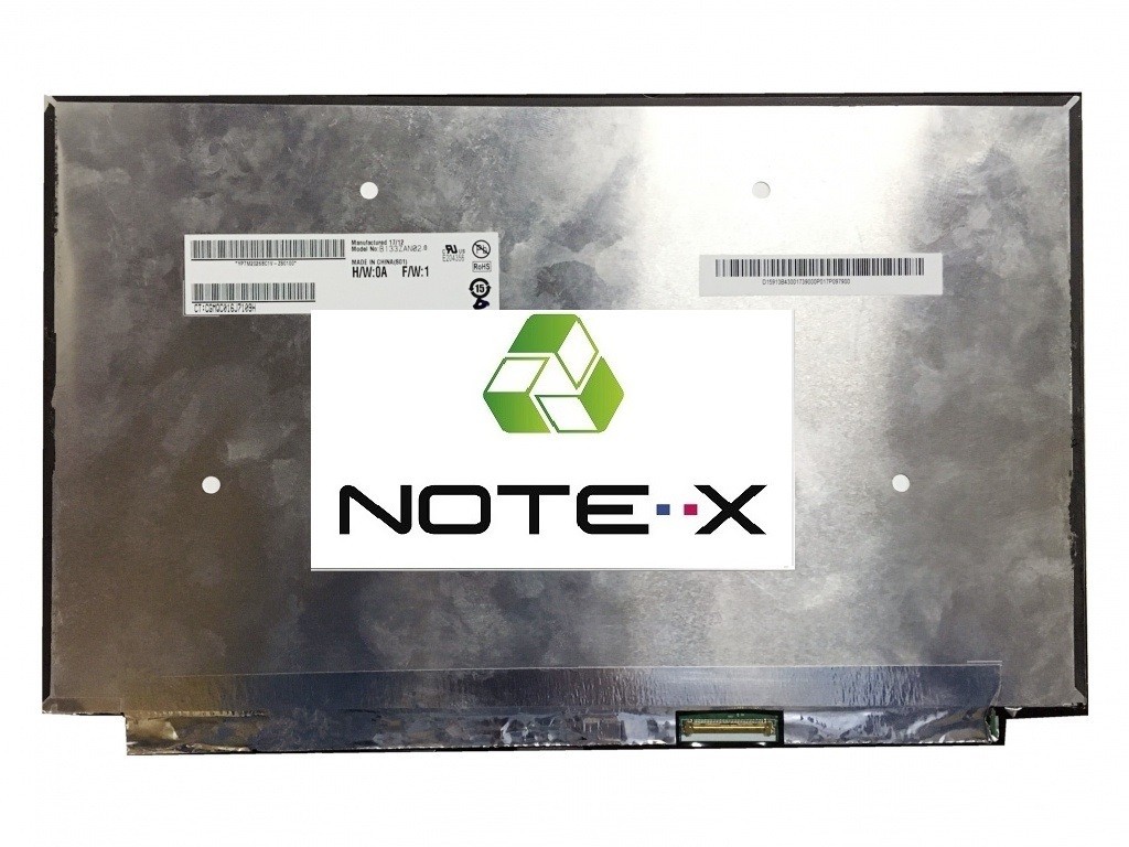 Dalle Écran LCD 13.3" AUO B133ZAN02.0 4K UHD 40 Pins pour Ordinateur Portable