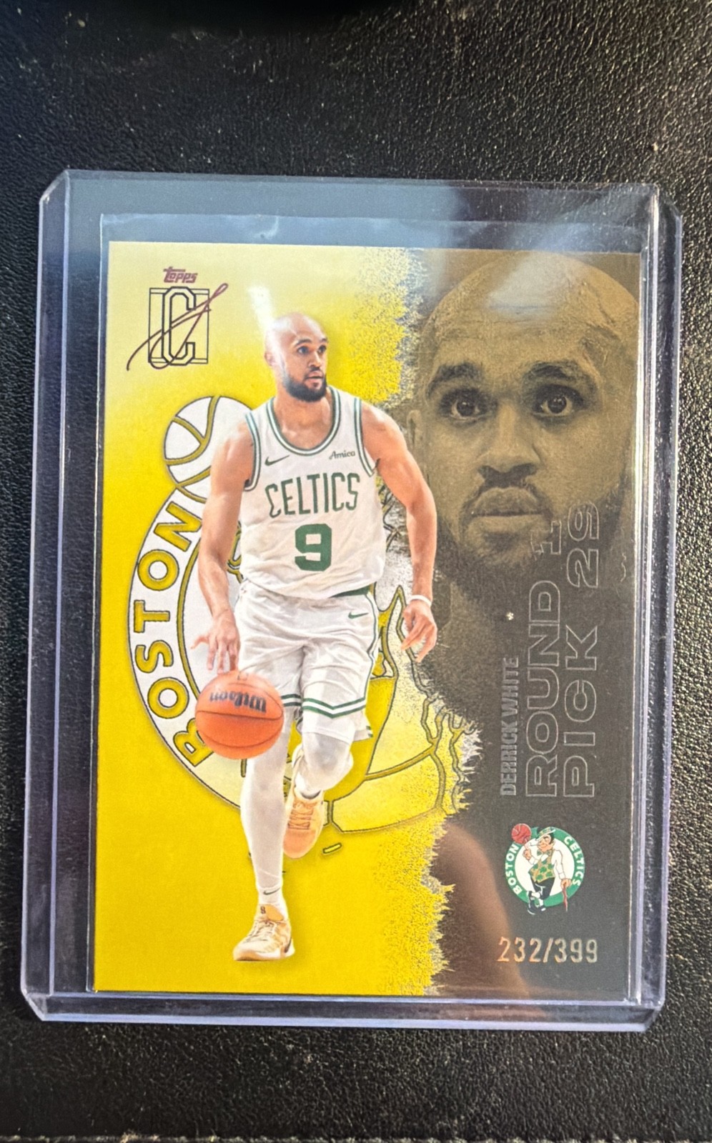 2025-26 Topps Signature Class - Derrick White #98 Yellow /399