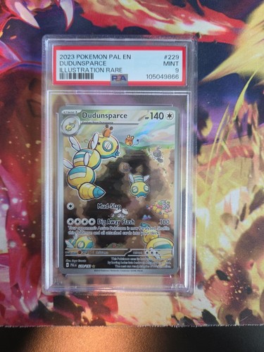 Dudunsparce graded PSA 9 for sale on eBay