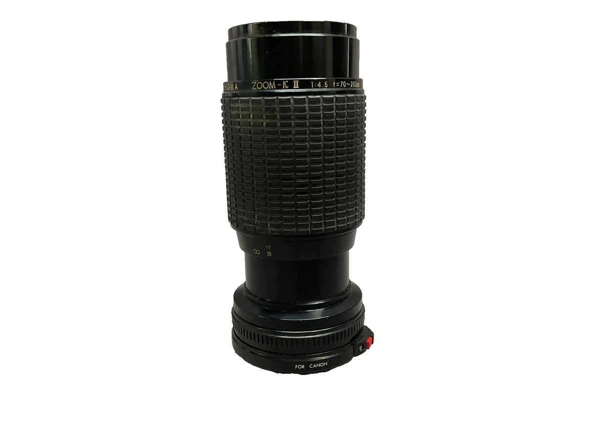 Sigma f/4.5 Camera Lenses 70-210mm Focal for sale | eBay