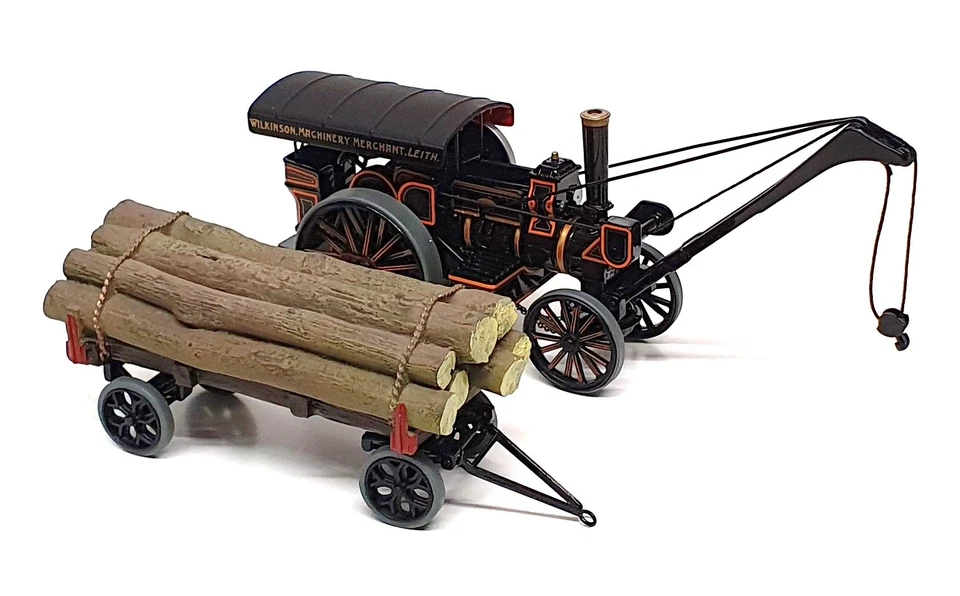 Corgi 1/50 Scale 80113 - Fowler B6 Crane Engine And Log Trailer The Great North - Image 3 of 4