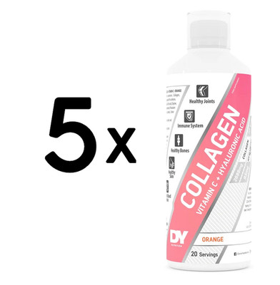 5 x Dorian Yates Liquid Collagen + Vitamin C + Hyaluronic acid, (29,98 EUR/L)