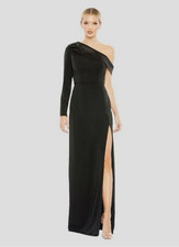 Ieena Mac Duggal One Shoulder Gown Dress  Sz 10   $249   *1757