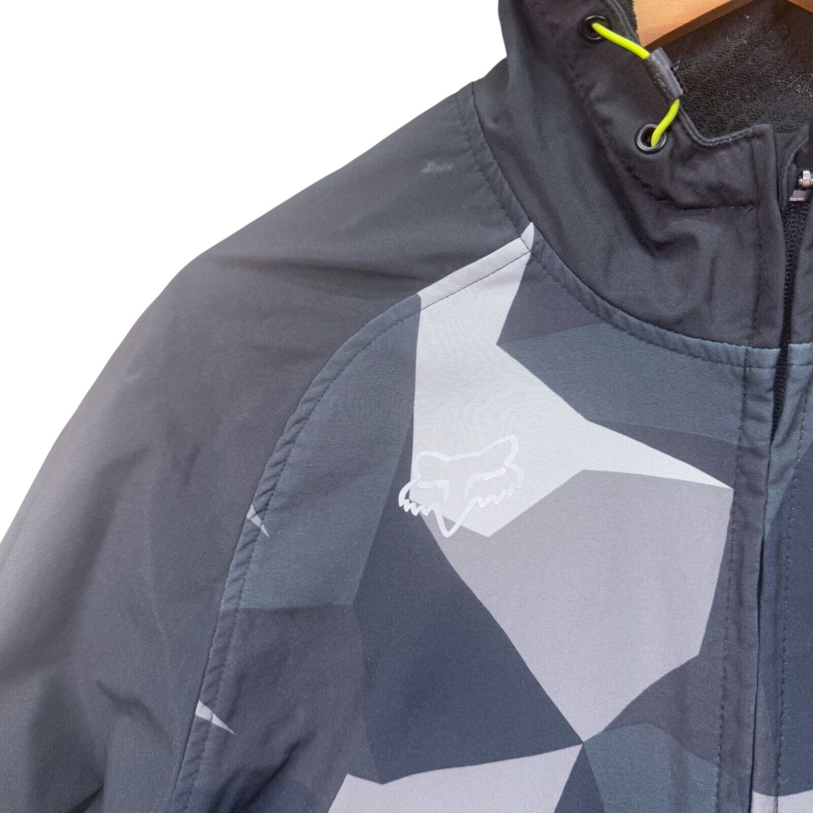 Fox Racing Source Active Tech Jacket Black Gray C… - image 3