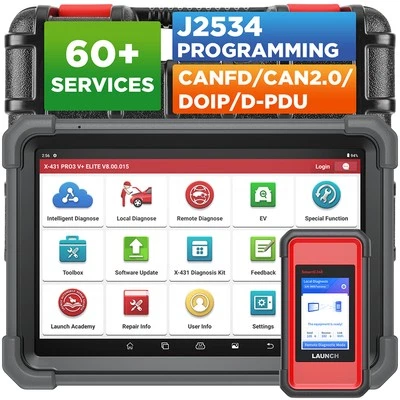 2025 LAUNCH X431 PRO3S V+ ELITE Pro 5 Diagnostic Tool J2534 Programming Coding