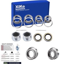 2 Set Trailer Bearings Kit L68149/L68111, L44649/L44610 1-3/8'' to 1-1/16'',