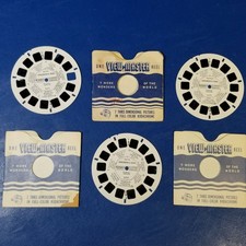 View-Master Reel Lot Children's Zoo San Diego 3 Reels  3 Wonders Sleeves
