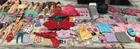 100+ Huge Mixed Lot Of Vintage - Y2K Barbie Dolls Disney LOL Clothes accessories