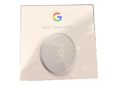 Original Google G4CVZ Nest Smart Programmable Thermostat - White