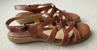 Naturalizer Sandals Shoes Womens Size 7.5 Light Brown Cadence N5 Comfort Strappy — photo 1