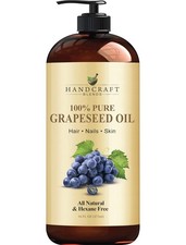 Handcraft Blends Grapeseed Oil - Cold-Pressed 16 Fl Oz - 16 Pack of 1 