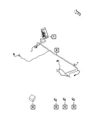 Genuine Mopar Electrical Relay 68150127AA