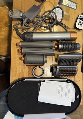 Dyson Airwrap Complete Long   Nickel/Copper - w/ ALL Attachments