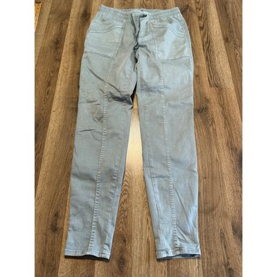 Maurices Jogger Pants Womens Medium Regular Blue Adult Drawstring Seamed