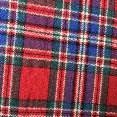 Royal Scot Thick Wool Blanket Fringed Tartan Check Picnic Caravan Bbqs 60”x 47” - Picture 7 of 9