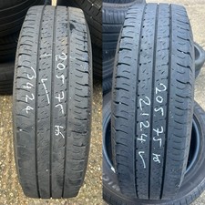 2 x Goodyear EfficientGrip Cargo 205 75 16 C 113/111R Van Tyres 205/75R16 5mm